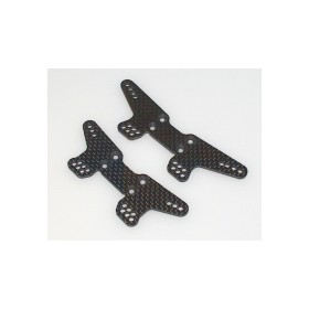 Schumacher U2787 C/F Teemu Fr+Rr Low Shock Bkts - Mi2/EC