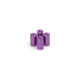 Schumacher U2975 Purple Alloy Spacer - M3x14  pk4