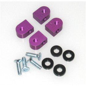Schumacher U2742 Alloy Inboard Pivot Blocks - Mi2/EC,Mi3