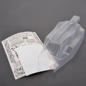 Schumacher U5134 Bodyshell+Decal+Window Mask - Cougar KC