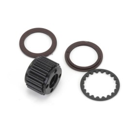 Schumacher U3126 CNC Pulley and Fences  20T - Mi3-Mi4CXL