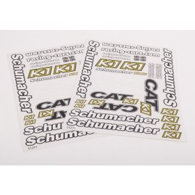 Schumacher U4134 Decal Sheet - CAT K1  pk2