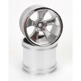 Schumacher U2829 Chrome Wheel  5 Spoke - XTR (pr)