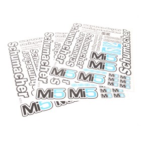 Schumacher U4320 Decal Sheet - Mi5 - (pk3)