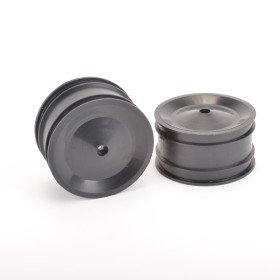 Schumacher U7181 Rear Wheel Black (pr) - CAT XLS