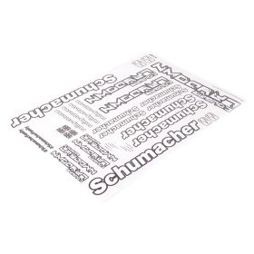Schumacher U7706 Decal Sheet - Cougar Laydown