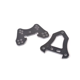 Schumacher U2068 Med Fr Shock Mount and Brace C/C-CAT'98