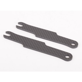 Schumacher U4144 CF LiPo Straps & Adhesive Pads - K1/Aero