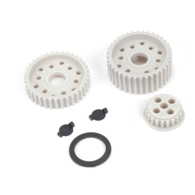 Schumacher U2445 Pulleys  Fr  Rr  20t - Mi1