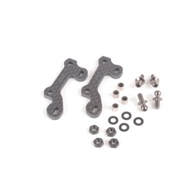 Schumacher U7847 C/F Upper Wishbone Mount 3 Dot - Mi7 (pr)