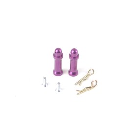 Schumacher U2476 Purple Alloy Battery Posts and Clips (pr)