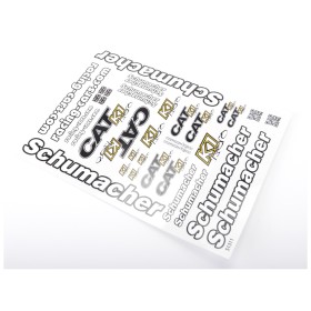 Schumacher U4506 Decal Sheet - CAT K1 Aero