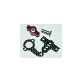 Schumacher U3134 Steering Arm  Mount and Pivot - Mi3 CF