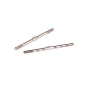 Schumacher U7673 Titanium Turnbuckle - 56mm - Silver - (pr)