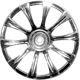 Schumacher U3098 Wheel  Chrome 10 Spoke  - Rascal (pr)