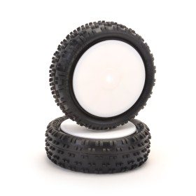 Schumacher U6812 Wide Stagger Rib - 1/10 -Yellow-Pre-Glued (pr)