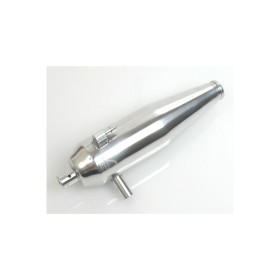 Schumacher U3205 Muffler  Polished Alloy - RIOT