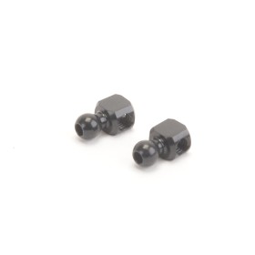 Schumacher U4800 Rear Roll Bar Ball - Black 2pcs - K2,KD,KC,LD/2,ST