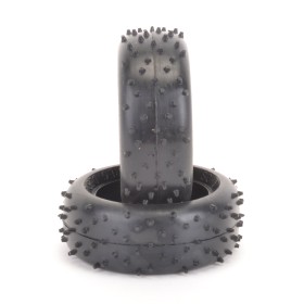 Schumacher U6850 Mini Spike Tyre 2" Front - 11 x 12 - Yellow pr