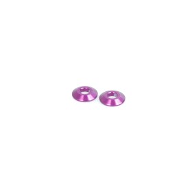 Schumacher U3334 Cone  Rear Wheels Violet  pr - SX/2/3,SVR,SV/2,K1