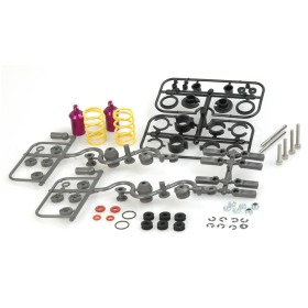 Schumacher U1559 Purple Ultra-Short Shock Absorbers  (pr)