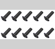 CORE-RC CR362 Steel Button Head Hex Screws M3 x 6 pk10