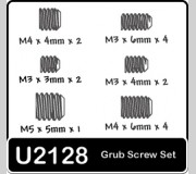 Schumacher U2128 SPEED PACK - Grub-Set Screws M3 M4