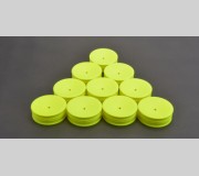 Schumacher U7455 Wheel Front Slim 2WD - Neon Yellow - 5pr