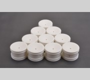 Schumacher U7469 Wheel Rear Off-Road - White - 5pr