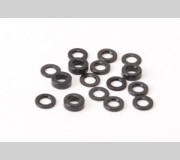 Schumacher U4314 SPEED PACK - ALLOY BLACK M3 WASHERS - 18PC