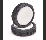 Schumacher U6904 Fusion Slim - 1/10 2wd Tyres - Yellow - Pre-glued