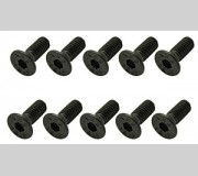CORE-RC CR346 Steel Csk Hex Screws M3 x 8 pk10