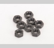 Schumacher U4835 SPEED PACK - M3 Steel Nut Black (pk8)