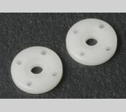 Schumacher U3671 Big Bore Piston  4 Hole White 1.5 (pr)