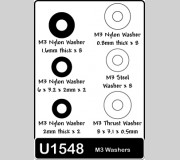 Schumacher U1548 SPEED PACK - M3 Washers