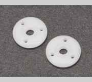 Schumacher U3770 Big Bore Piston  3 Hole White 1.5 Rounded (pr)