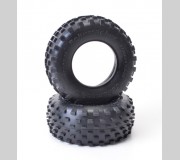 Schumacher U6781 Short Course Tyre - Stagger Rib Tyre -Yellow