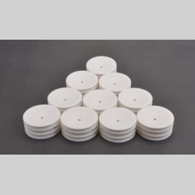 Schumacher U7467 Wheel Front Med 2WD - White - 5pr