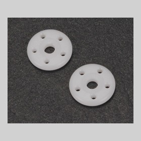 Schumacher U3771 Big Bore Piston  5 Hole White 1.5 Rounded (pr)