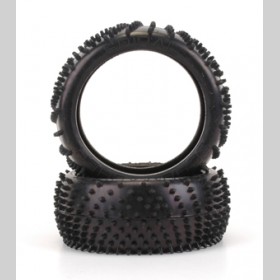 Schumacher U6721  SPIRAL 1/8th Tyre - Yellow