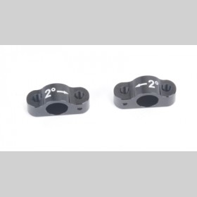 Schumacher U7430 Alloy 2/3.5deg Rear Pivot Blocks - CAT L1