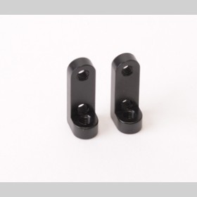 Schumacher U4327 Alloy Servo Mount Black - K1/Mi5