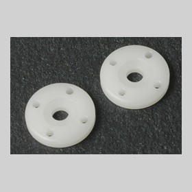 Schumacher U3671 Big Bore Piston  4 Hole White 1.5 (pr)