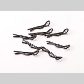 CORE-RC CR060 Small Body Clip 1/10 - Gloss Black (8)