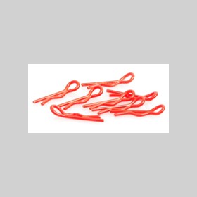CORE-RC CR065 Small Body Clip 1/10 - Fluorescent Red (8)