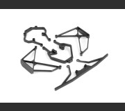 XRAY 321202 SCX Composite F & R Bumper Braces + Side GuardS (2+1+2)