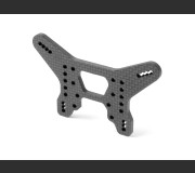 XRAY 363087 GRAPHITE SHOCK TOWER FOR HS BULKHEAD - REAR - 3.5MM - LOWER