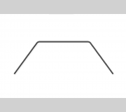 XRAY 322458 XB2 Anti-Roll Bar Front 0.8 MM