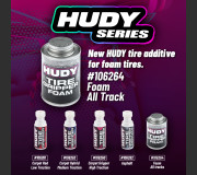 HUDY 106264  TIRE ADDITIVE - TIRE GRIPPER FOAM - 100ML