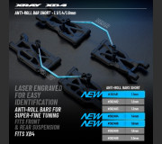 XRAY 362484 ANTI-ROLL BAR - SHORT - 1.4MM